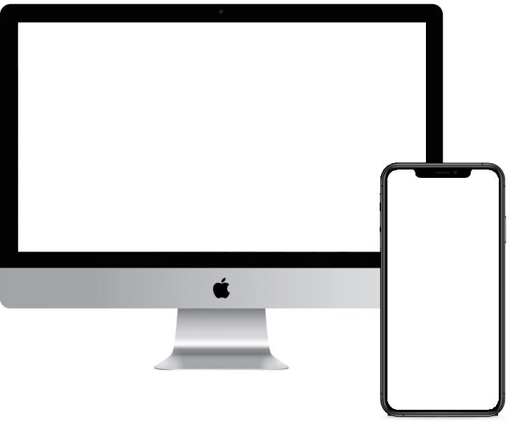 Desktop and mobile frames